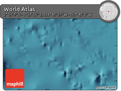 Satellite Map of the Area around 1° 55' 32" S, 168° 13' 29" W