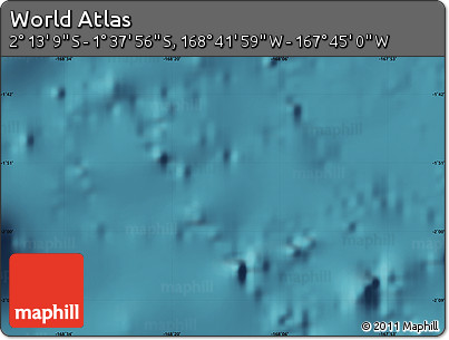Satellite Map of the Area around 1° 55' 32" S, 168° 13' 29" W