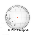Outline Map of the Area around 1° 55' 32" S, 168° 13' 29" W, rectangular outline