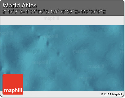 Satellite 3D Map of the Area around 1° 55' 32" S, 170° 4' 29" E