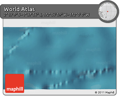 Satellite 3D Map of the Area around 1° 55' 32" S, 172° 28' 29" W
