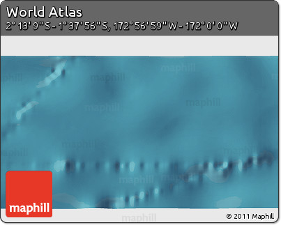 Satellite 3D Map of the Area around 1° 55' 32" S, 172° 28' 29" W