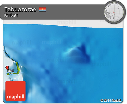 Physical 3D Map of Tabuarorae