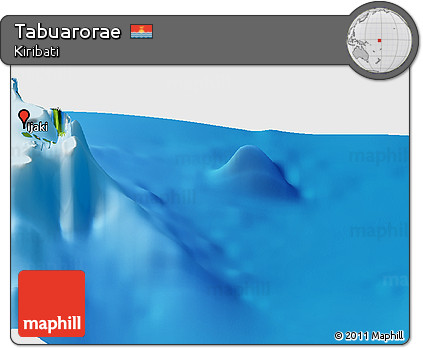 Physical Panoramic Map of Tabuarorae