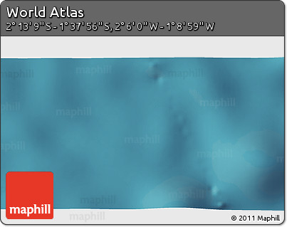 Satellite 3D Map of the Area around 1° 55' 32" S, 1° 37' 30" W