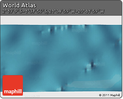 Satellite 3D Map of the Area around 1° 55' 32" S, 21° 10' 29" W