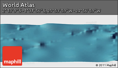 Satellite Panoramic Map of the Area around 1° 55' 32" S, 25° 25' 29" W