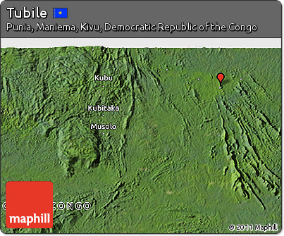 Satellite 3D Map of Tubile