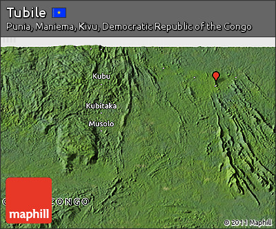 Satellite 3D Map of Tubile