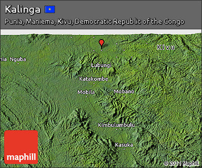 Satellite 3D Map of Kalinga