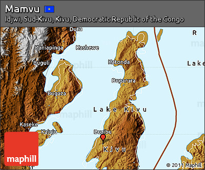 Physical Map of Mamvu