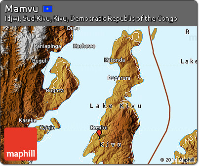 Physical Map of Mamvu