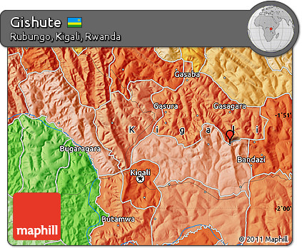 Political Map of Gishute