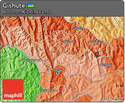 Political Map of Gishute