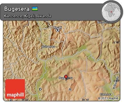 Satellite Map of Bugesera
