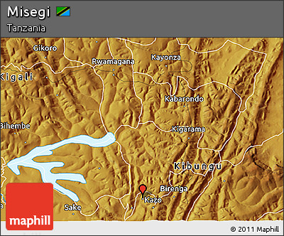 Physical 3D Map of Misegi