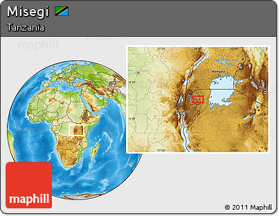 Physical Location Map of Misegi