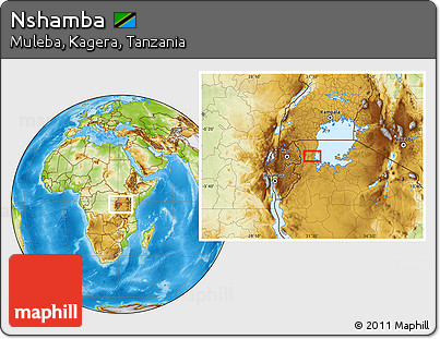 Physical Location Map of Nshamba