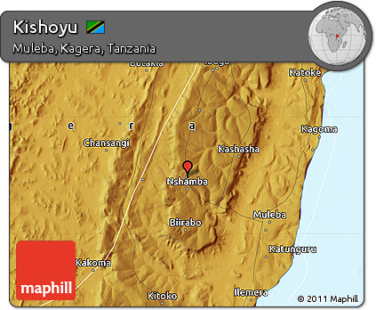 Physical Map of Kishoyu
