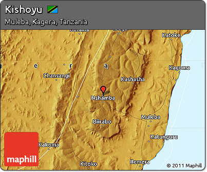 Physical Map of Kishoyu