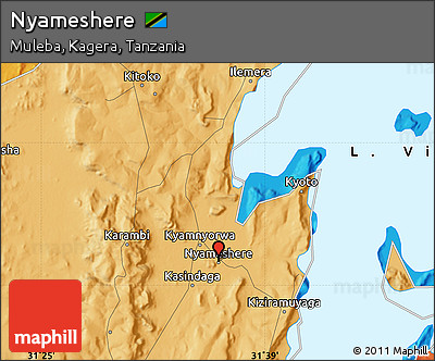 Political Map of Nyameshere