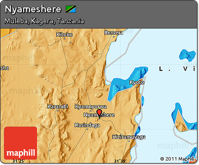 Political Map of Nyameshere