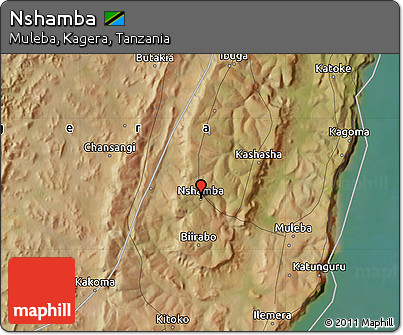Satellite Map of Nshamba
