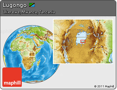 Physical Location Map of Lugongo