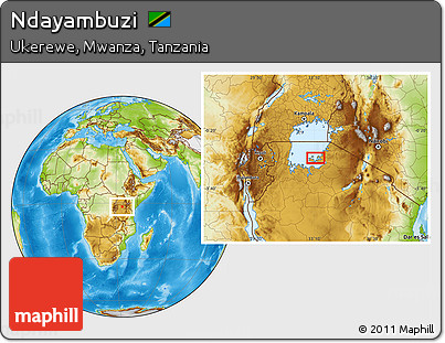 Physical Location Map of Ndayambuzi