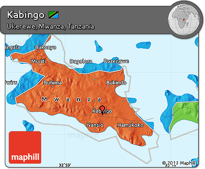 Political Map of Kabingo