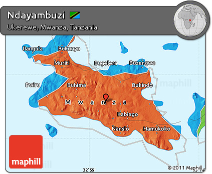 Political Map of Ndayambuzi