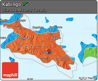 Political Map of Kabingo