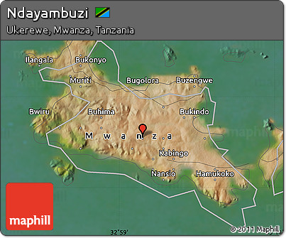 Satellite Map of Ndayambuzi
