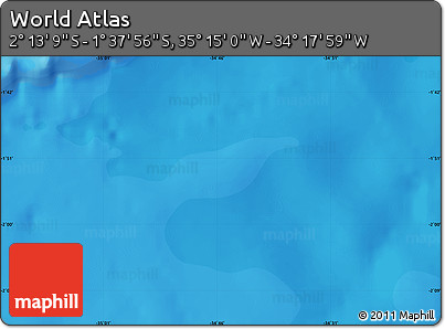 Political Map of the Area around 1° 55' 32" S, 34° 46' 29" W