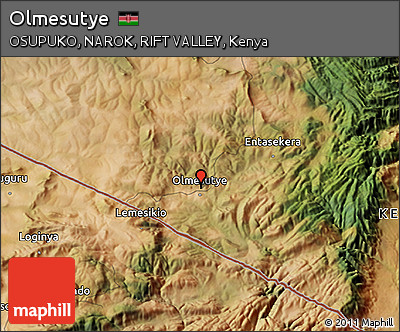 Satellite 3D Map of Olmesutye
