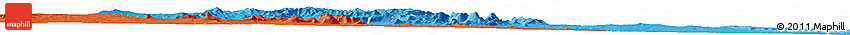 Political Horizon Map of the Area around 1° 55' 32" S, 37° 28' 30" E
