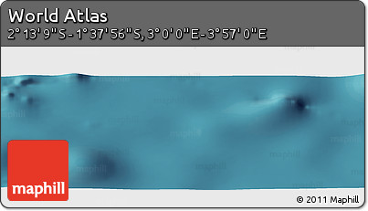 Satellite Panoramic Map of the Area around 1° 55' 32" S, 3° 28' 30" E