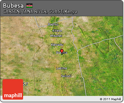 Satellite 3D Map of Bubesa