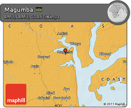 Political Map of Magumba