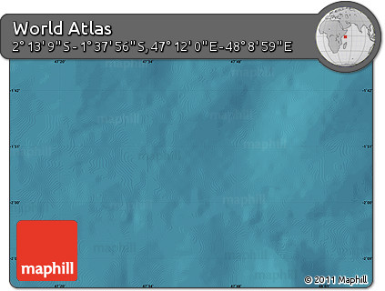Satellite Map of the Area around 1° 55' 32" S, 47° 40' 29" E