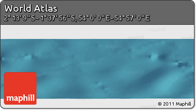 Satellite Panoramic Map of the Area around 1° 55' 32" S, 54° 28' 30" E
