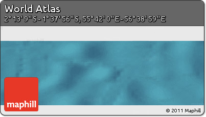 Satellite Panoramic Map of the Area around 1° 55' 32" S, 56° 10' 29" E