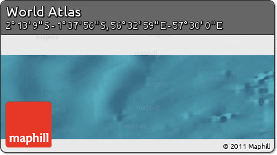 Satellite Panoramic Map of the Area around 1° 55' 32" S, 57° 1' 29" E