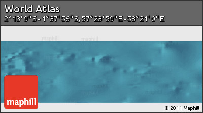 Satellite Panoramic Map of the Area around 1° 55' 32" S, 57° 52' 30" E
