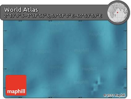 Satellite Map of the Area around 1° 55' 32" S, 60° 25' 29" E
