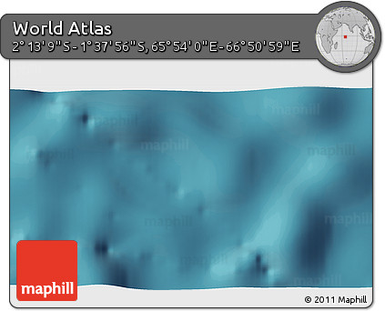 Satellite 3D Map of the Area around 1° 55' 32" S, 66° 22' 30" E