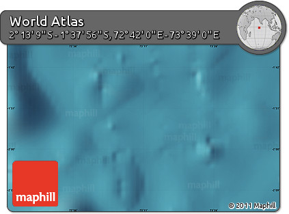 Satellite Map of the Area around 1° 55' 32" S, 73° 10' 30" E