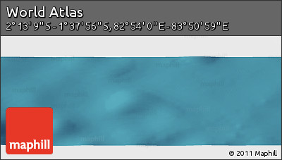 Satellite Panoramic Map of the Area around 1° 55' 32" S, 83° 22' 30" E