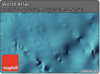 Satellite Map of the Area around 1° 55' 32" S, 89° 19' 29" E