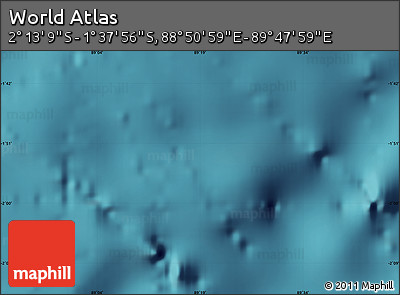 Satellite Map of the Area around 1° 55' 32" S, 89° 19' 29" E